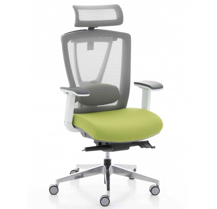 Крісло ERGO CHAIR 2 GREEN, ергономічне, для роботи з комп'ютером